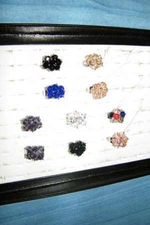 Anillos de cristales (pequeños)